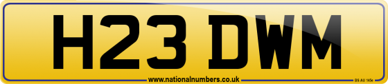 H23 DWM