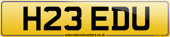 H23 EDU