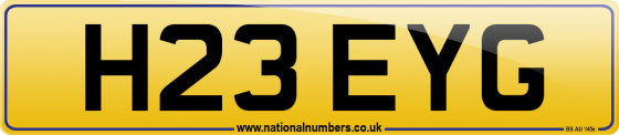 H23 EYG