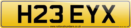 H23 EYX