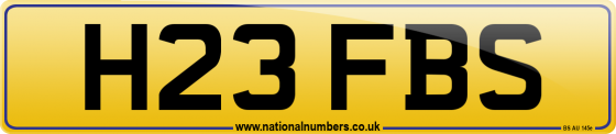 H23 FBS