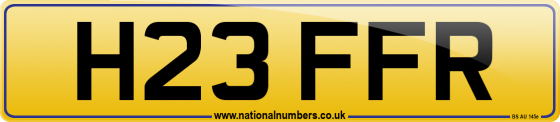 H23 FFR
