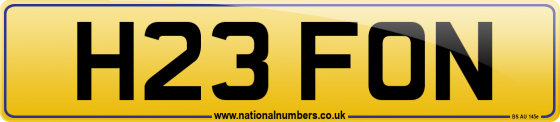 H23 FON