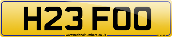H23 FOO