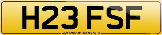 H23 FSF