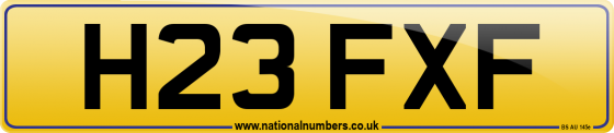 H23 FXF
