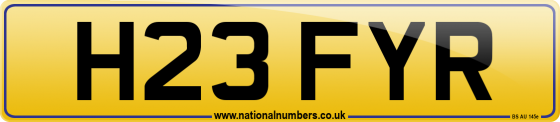 H23 FYR
