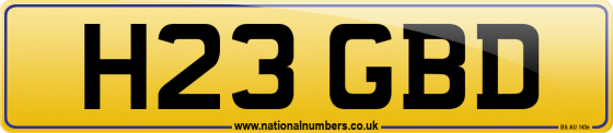 H23 GBD