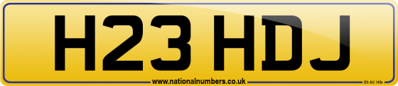 H23 HDJ