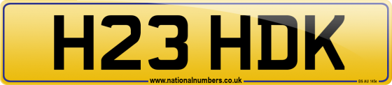 H23 HDK