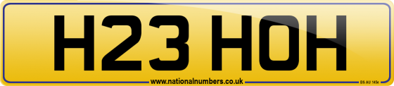 H23 HOH