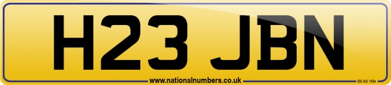H23 JBN