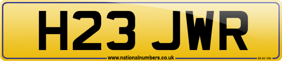 H23 JWR