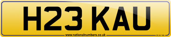 H23 KAU