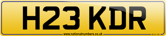 H23 KDR
