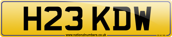 H23 KDW