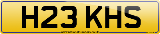 H23 KHS