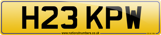 H23 KPW
