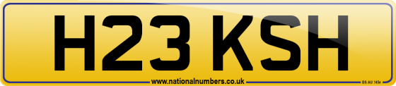 H23 KSH