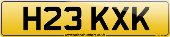 H23 KXK