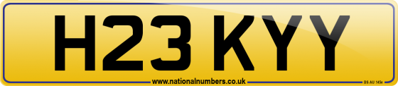H23 KYY