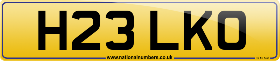 H23 LKO