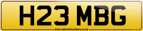 H23 MBG