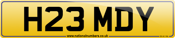 H23 MDY