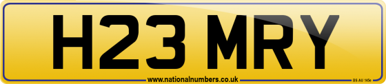 H23 MRY