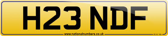 H23 NDF