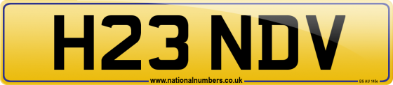 H23 NDV