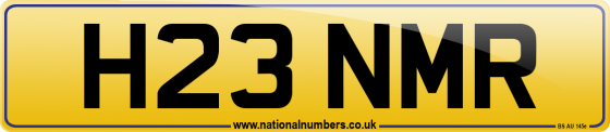 H23 NMR