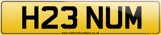 H23 NUM