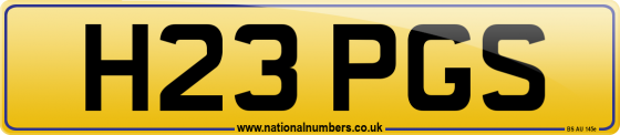 H23 PGS