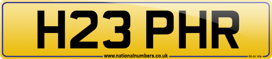 H23 PHR