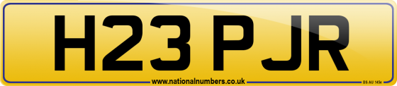 H23 PJR