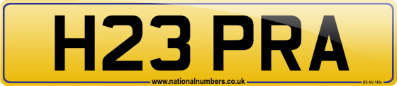 H23 PRA