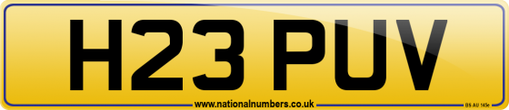 H23 PUV