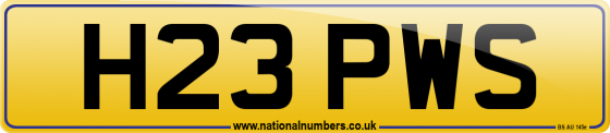 H23 PWS