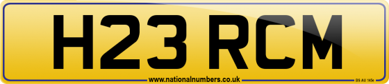 H23 RCM
