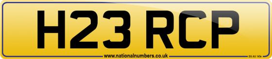 H23 RCP
