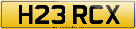H23 RCX