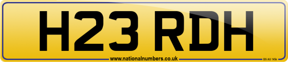 H23 RDH