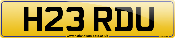 H23 RDU
