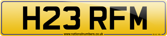 H23 RFM