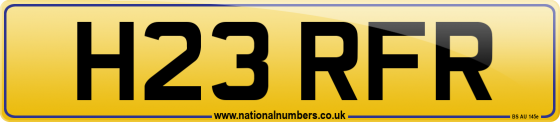 H23 RFR