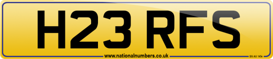 H23 RFS