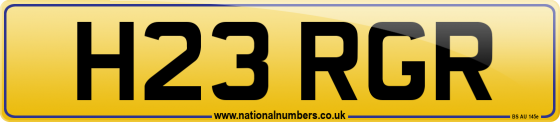 H23 RGR
