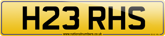H23 RHS