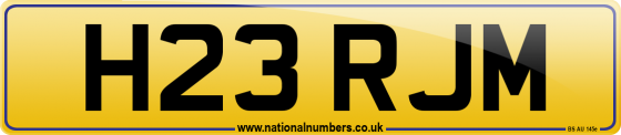 H23 RJM
